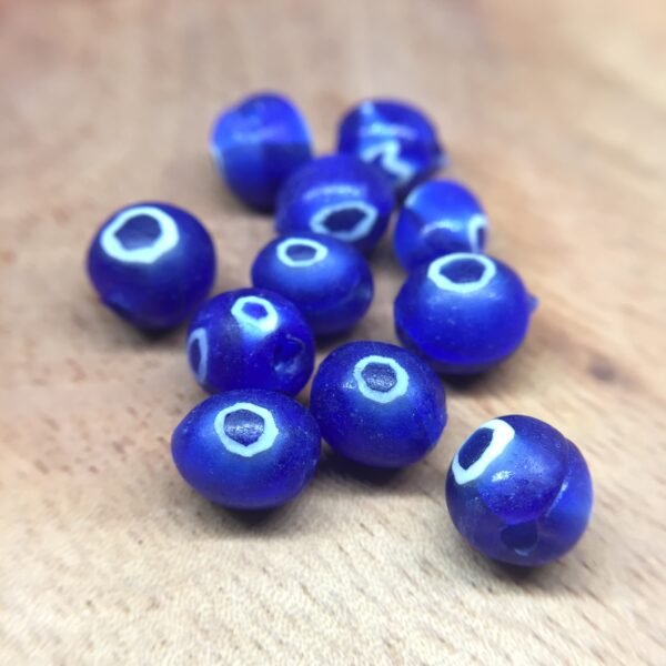 Antique Glass Trade Beads (Roman Pattern) | beadcode : CA-015