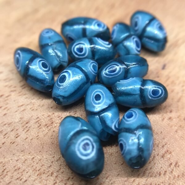 Antique Glass Trade Beads (Roman Pattern) | beadcode : CA-020