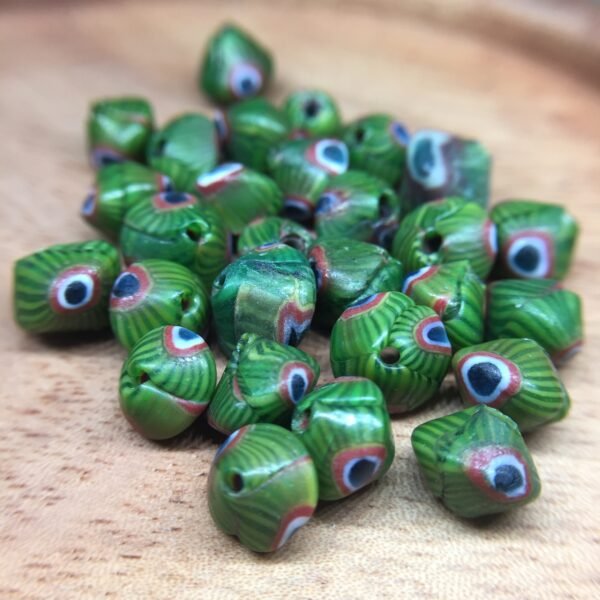 Antique Glass Trade Beads (Roman Pattern) | beadcode : CA-029