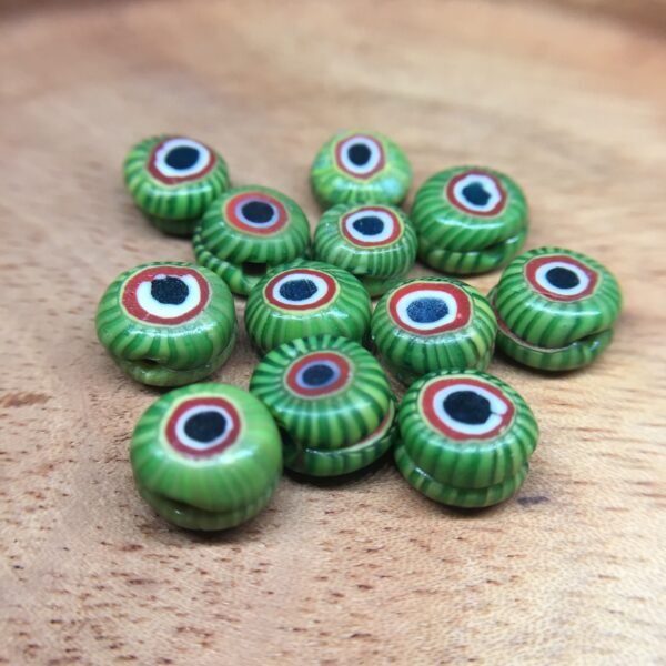 Antique Glass Trade Beads (Roman Pattern) | beadcode : CA-031