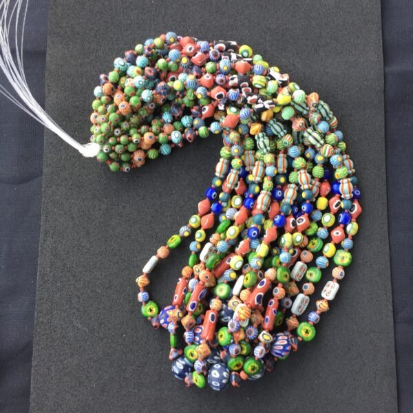 Antique Glass Trade Beads (Mixed Pattern) | beadcode : CB-001