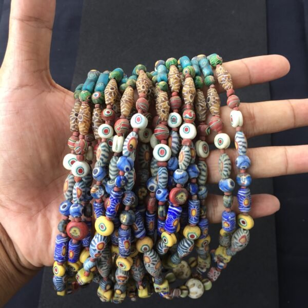 Antique Glass Trade Beads (Mixed Pattern) | beadcode : CB-003 - Image 2